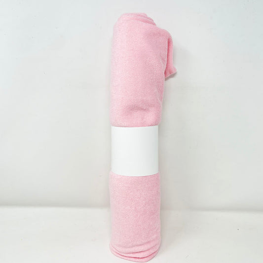 36" x 60" Pink Terry Cloth Fabric