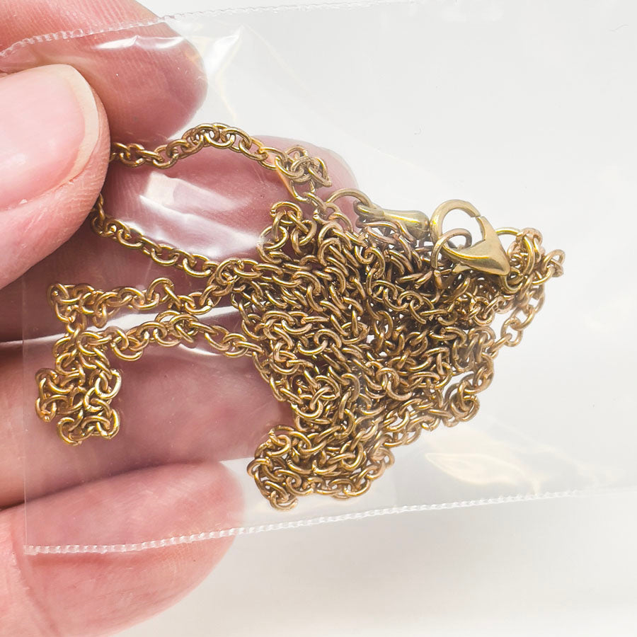 Dainty Gold Chain with Clasp