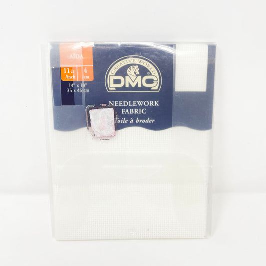 DMC Evenweave Blanc 11 Ct 14 x 18 Needlework Fabric