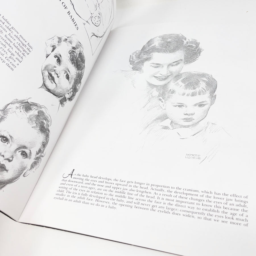 "Drawing The Head" Book by Andrew Loomis