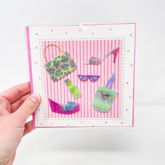 Summer Accessories Greeting Card (1)