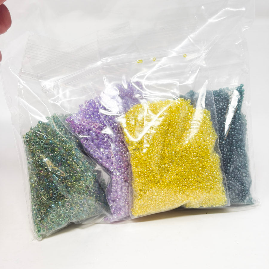 Mardi Gras Seed Bead Bundle