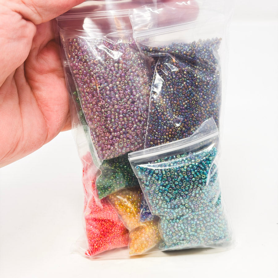 Royal Rainbow Seed Bead Bundle