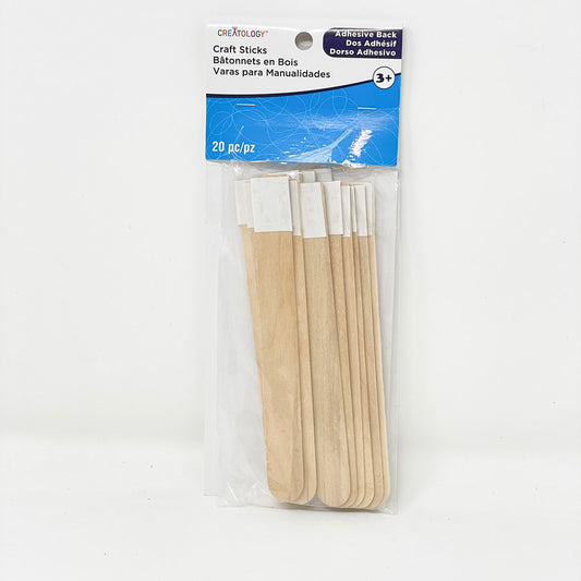 Adhesive Back Craft Sticks