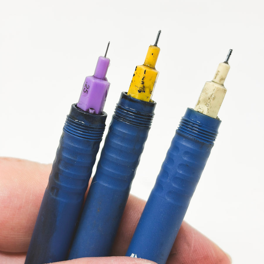 Set of Three Staedtler Marsmagno Technical Pens - Partial Set