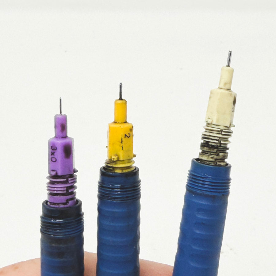 Set of Three Staedtler Marsmagno Technical Pens - Partial Set