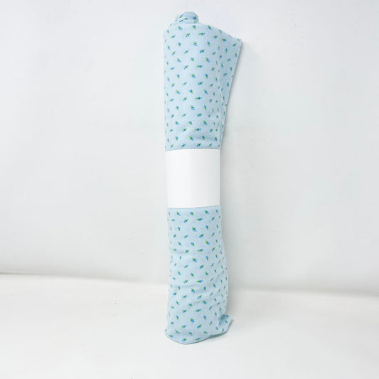 41" x 74" Vintage Baby Blue Pajama Fabric