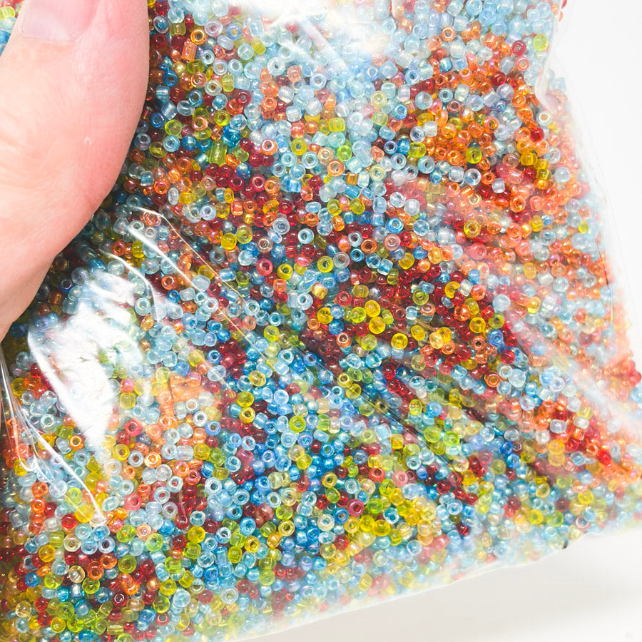 Summer Rainbow Seed Bead Soup