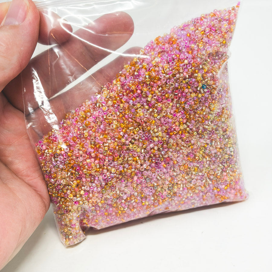 Pink Princess Party Seed Bead Soup
