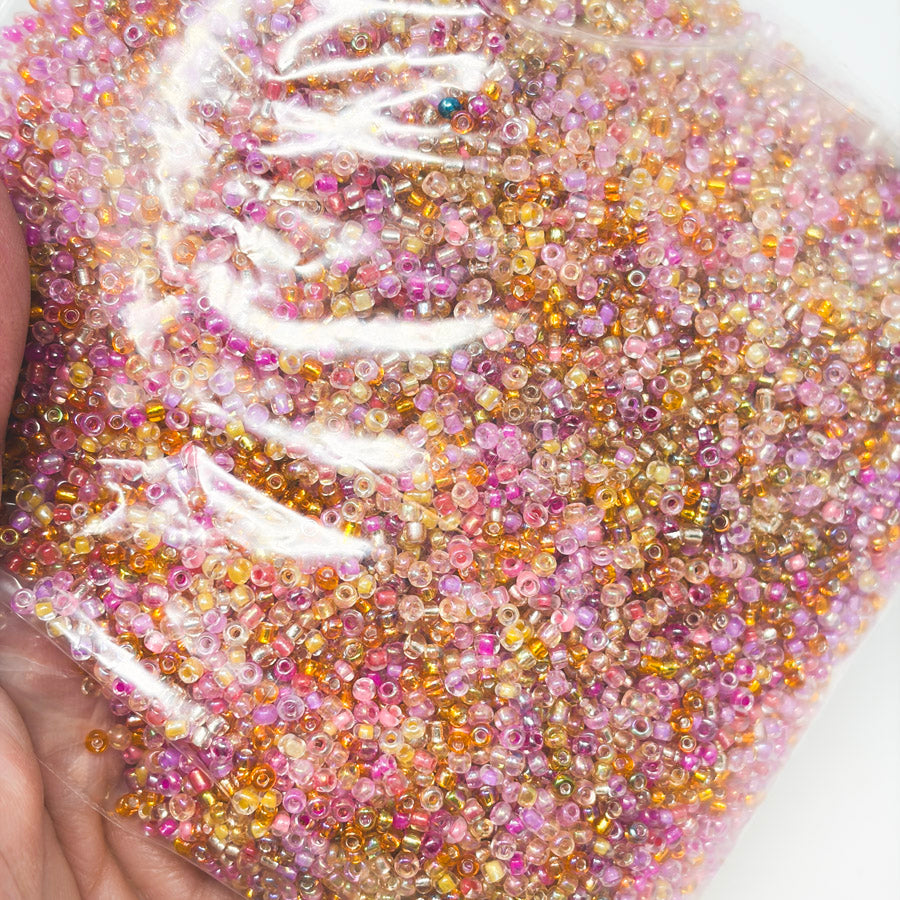 Pink Princess Party Seed Bead Soup