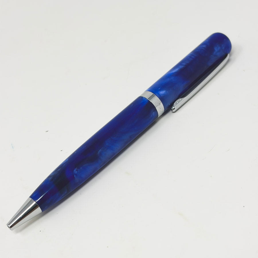 Blue Marbled Pierre Cardin Ballpoint Pen