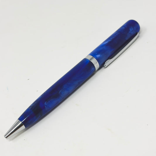 Blue Marbled Pierre Cardin Ballpoint Pen