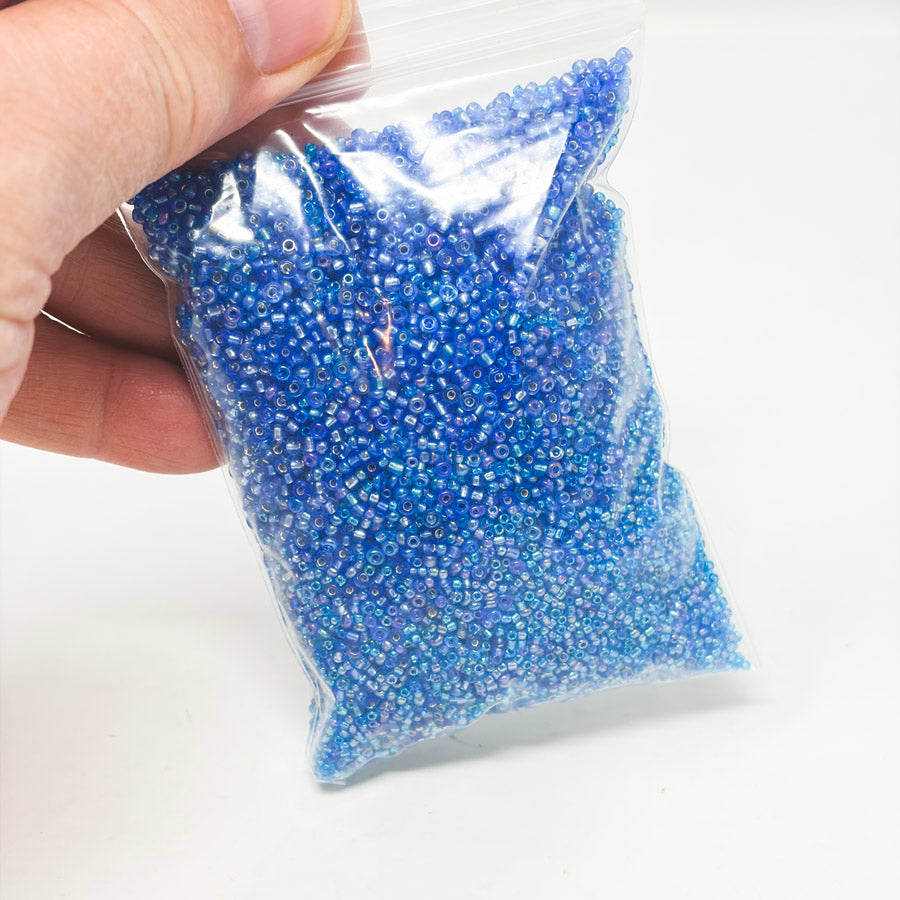 Blue Oasis Seed Bead Soup