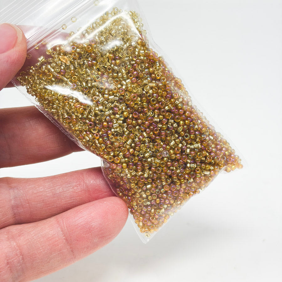 Golden Rays Mini Seed Bead Soup