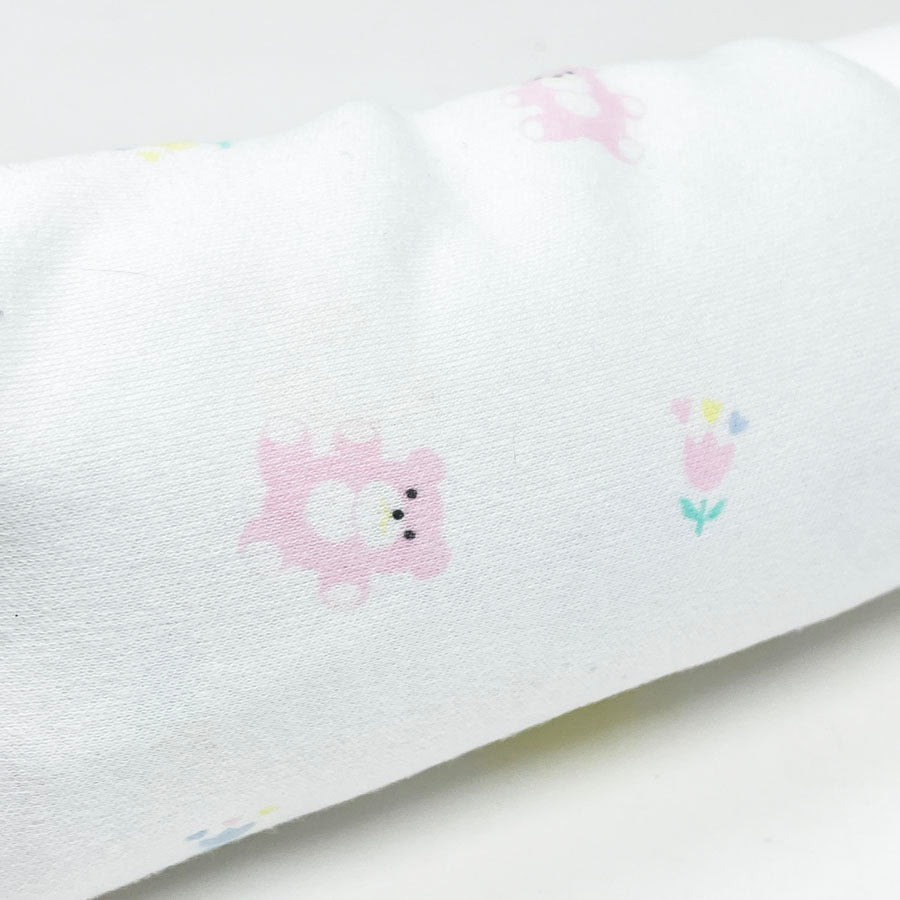 56" x 62" Teddy Bear Heavyweight Jersey Fabric