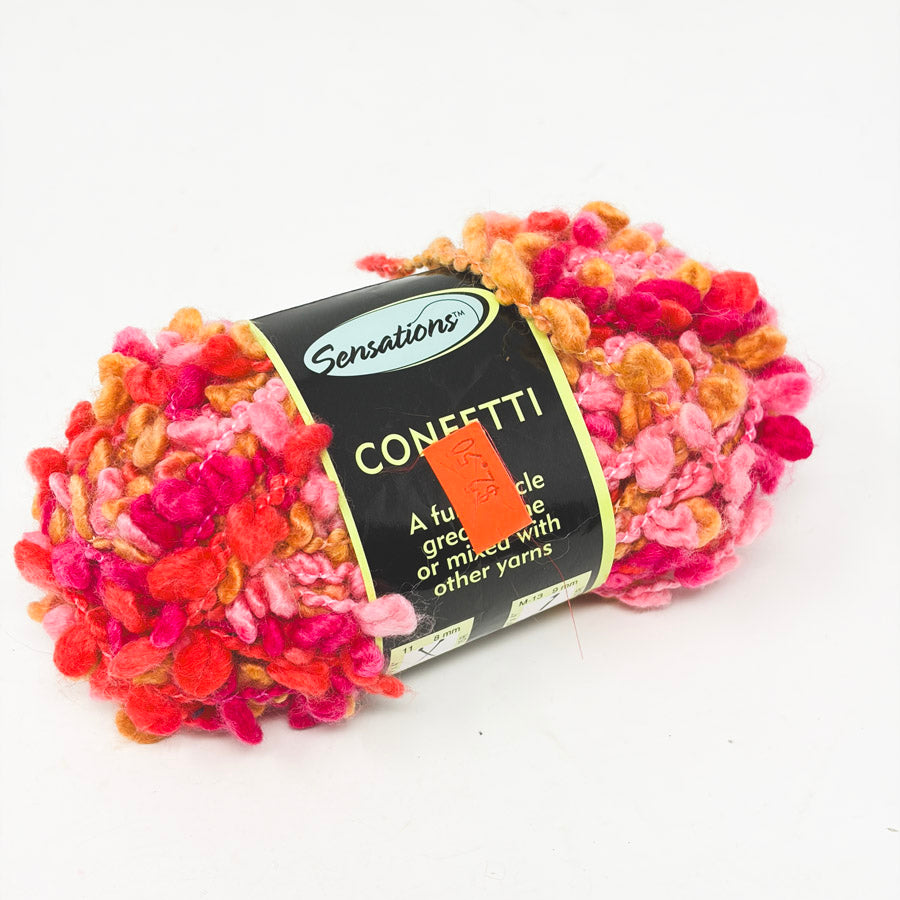Sensations Confetti Yarn - Pink Multi