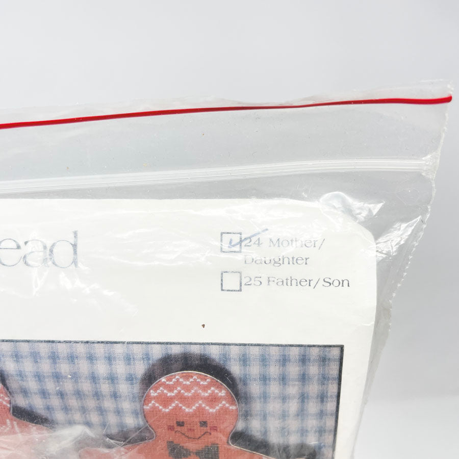 Fanci That- Gingerbread Family Cookie Cutter/ Embroidery Kit ( you choose)