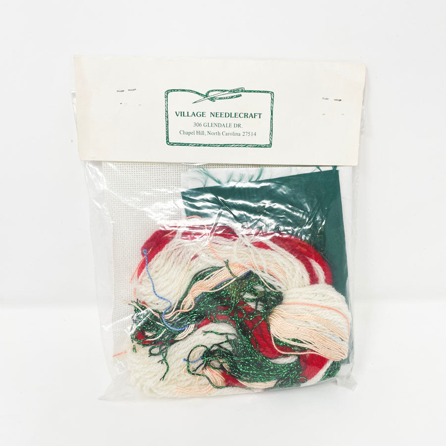 Village Needlecraft- Santa Face Cross Stitch Kit