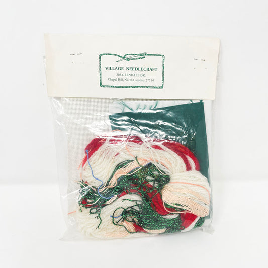 Village Needlecraft- Santa Face Cross Stitch Kit