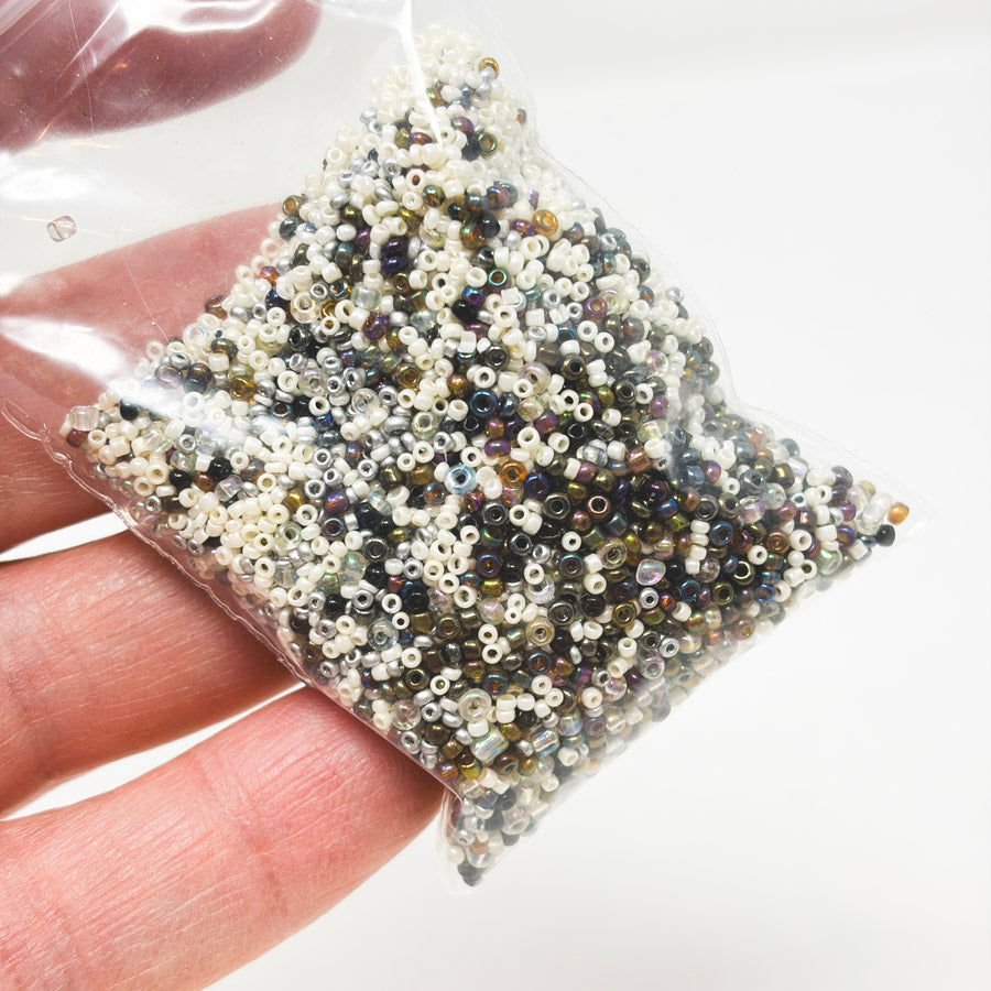 Opalite Iridescent Mini Seed Bead Soup
