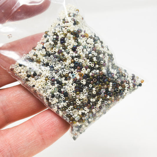 Opalite Iridescent Mini Seed Bead Soup