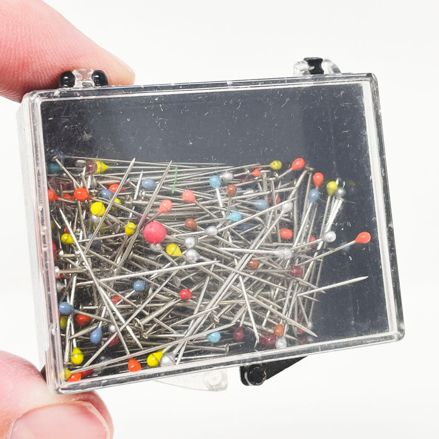 Multi-Color Small Ball Head Pins in Case