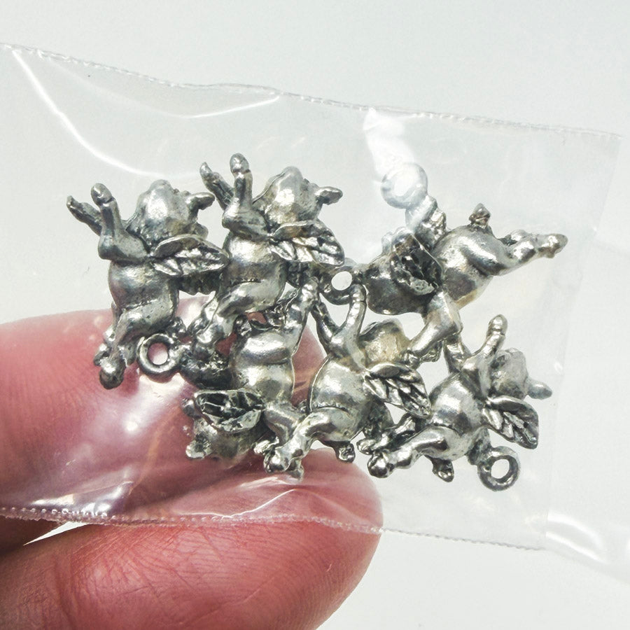 Bundle of Dog and When Pigs Fly Charms