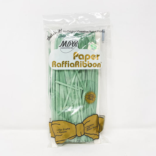 Paper RaffiaRibbon in Green