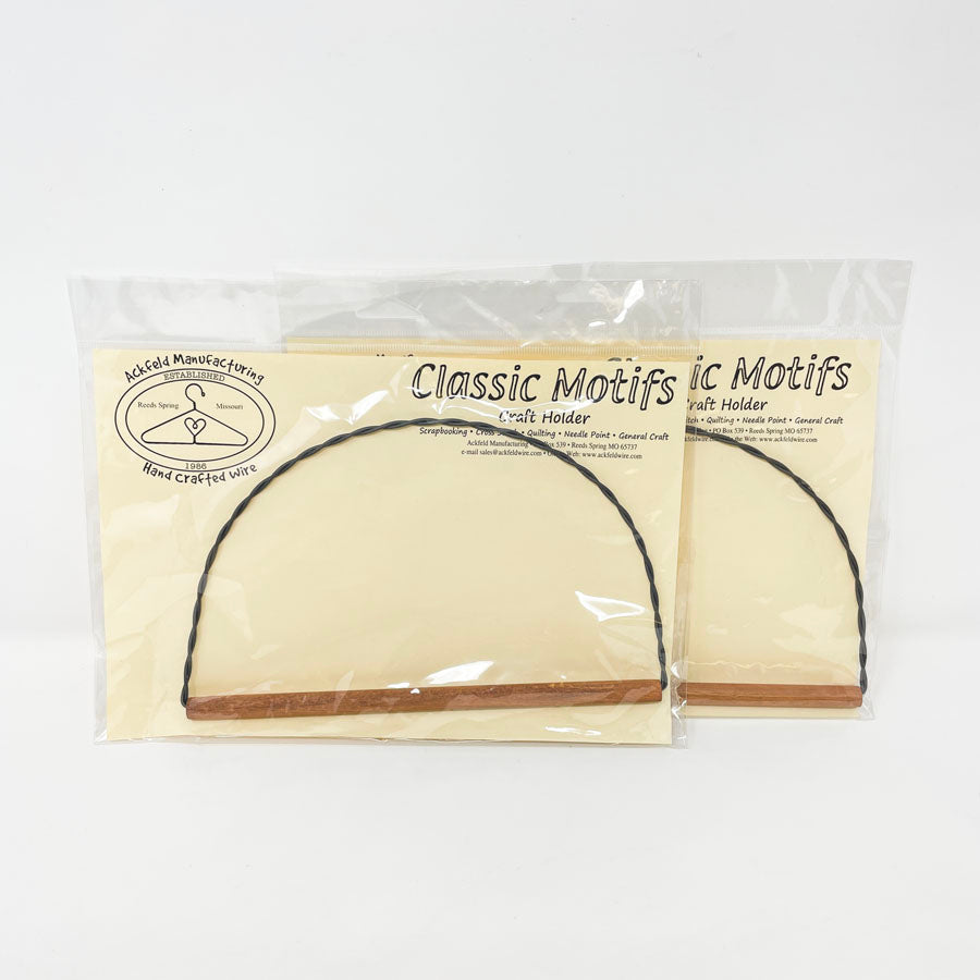 Ackfeld Manufacturing Classic Motifs Crafts Holder 8" Twisted Wire (1)