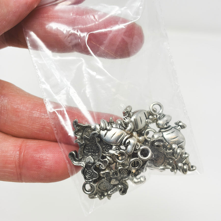 Bundle of 12 Turtle Character Charms