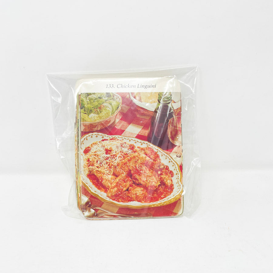 Vintage Dinner is Served 1972 Recipe Cards by Marjon Promotions