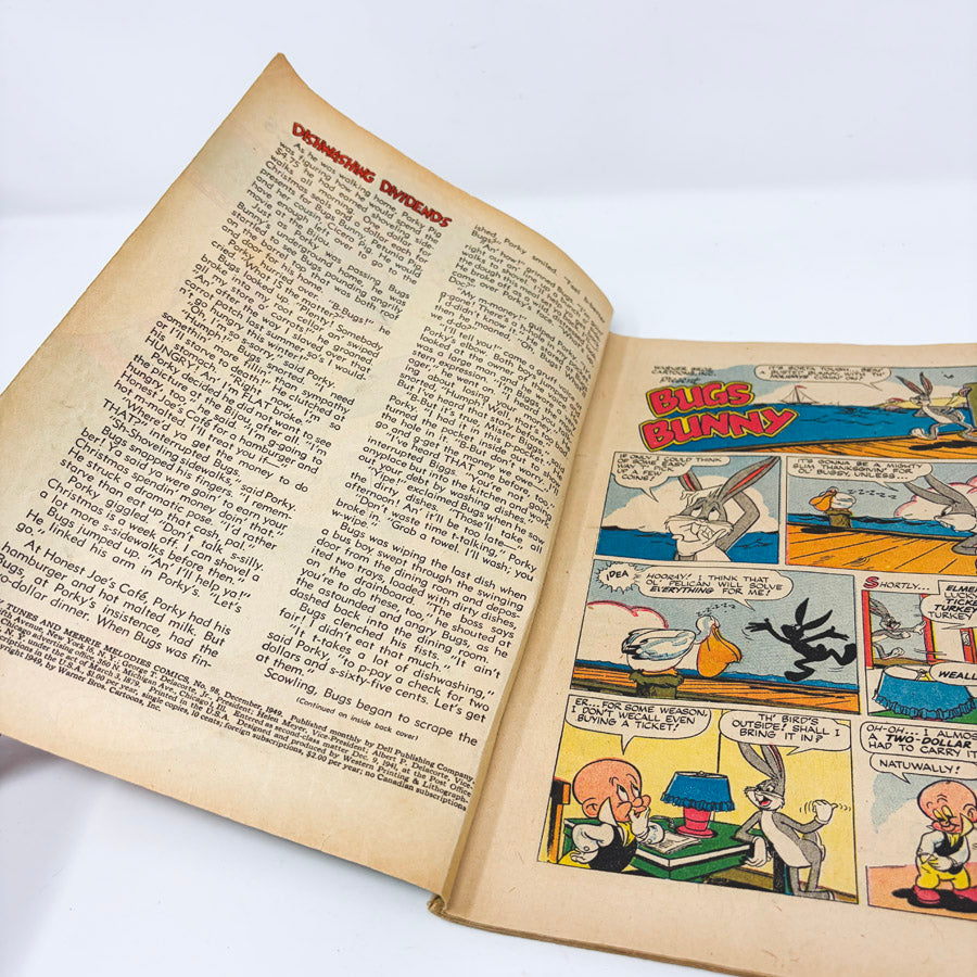 1949 Looney Tunes Comic Book December Issue