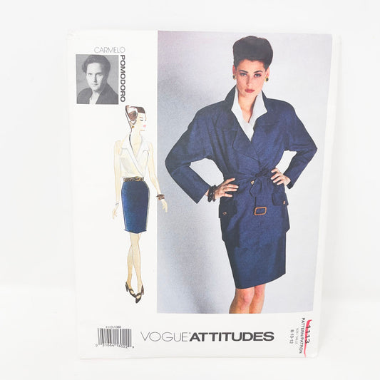 Vintage 1993 Vogue Attitudes Sewing Pattern - 1113 - Size 8-12