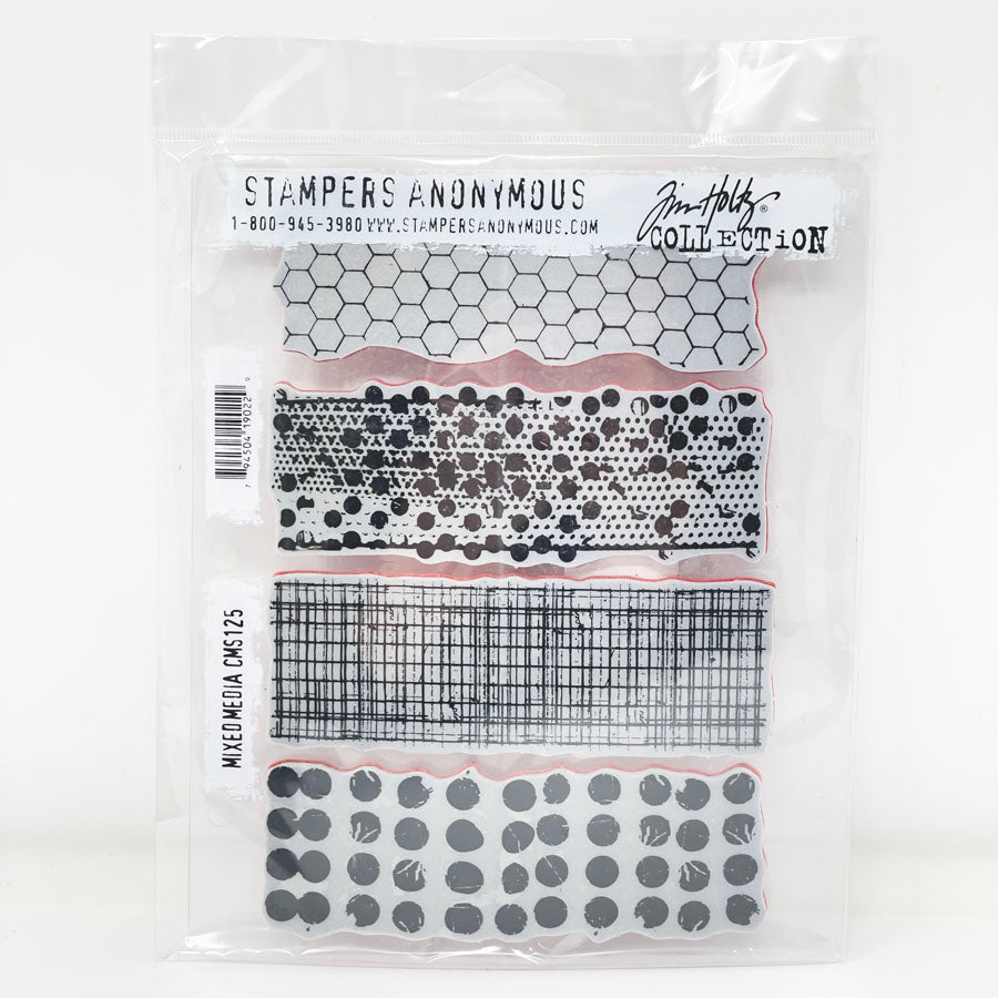 Tim Holtz Stampers Anonymous Mixed Media Stamps