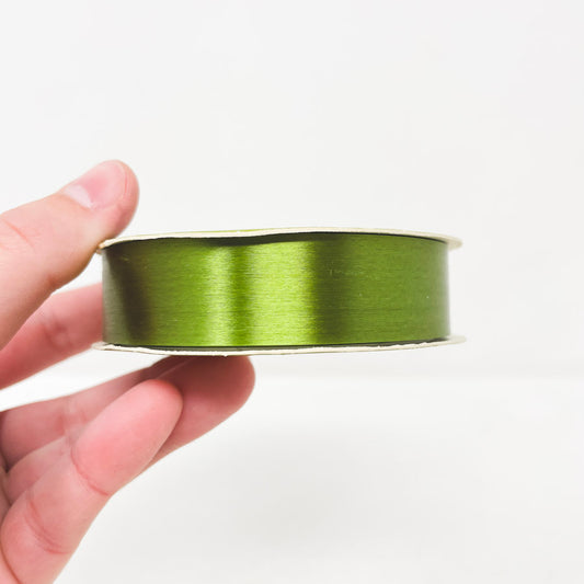 Green Lustre-Tie Ribbon by Norcross