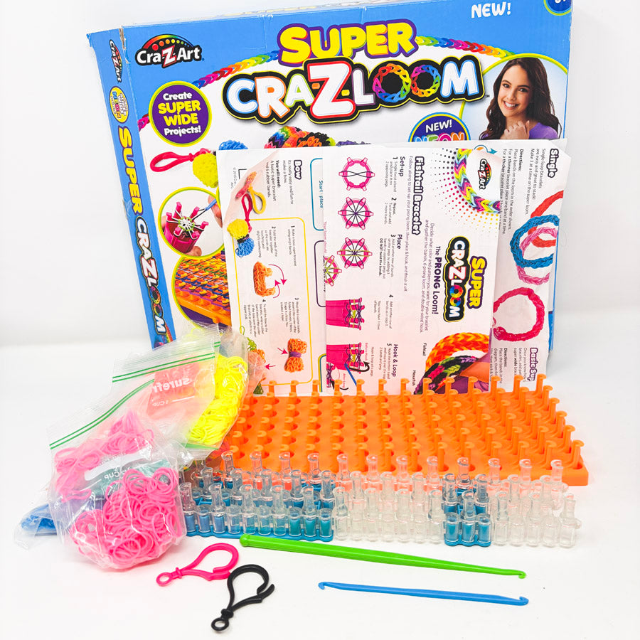 Super Cra-Z-Loom Rubber Band Loom