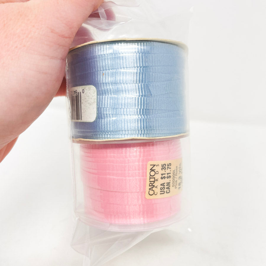 Blue and Pink Curling Ribbon Bundle