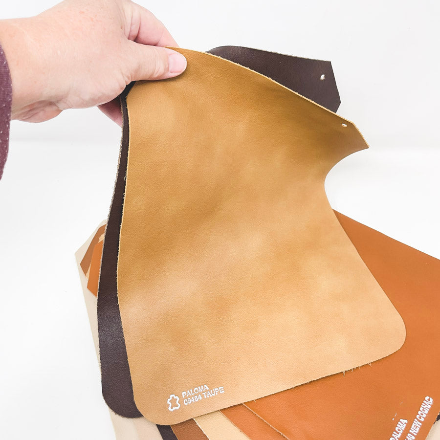 Medium Leather Upholstery Samples