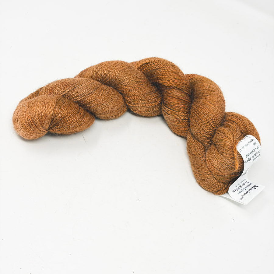 Roasted Pumpkin - Miss Babs Alpacacita 2-ply Lace Yarn