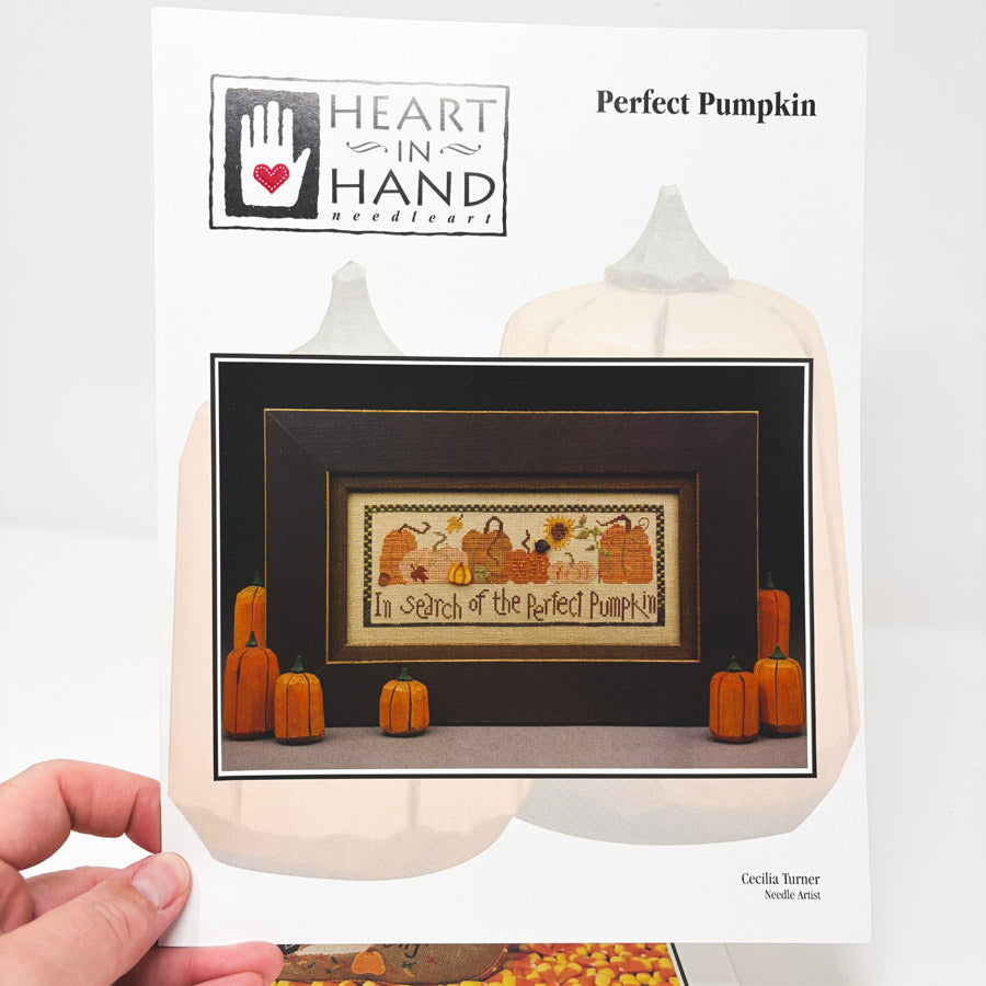 Heart in Hand Halloween Theme Cross Stitch Patterns