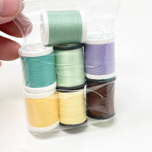 Coats & Clark Sewing Thread General Purpose Pure Egyptian Cotton Thread 225 Yards (3-pack) Ecru Bundle with 1 Artsiga Crafts Seam Ripper S970-8030-3P