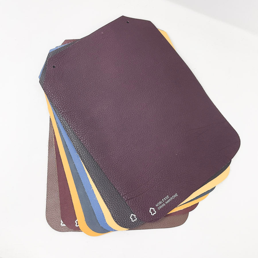 Medium Leather Upholstery Samples