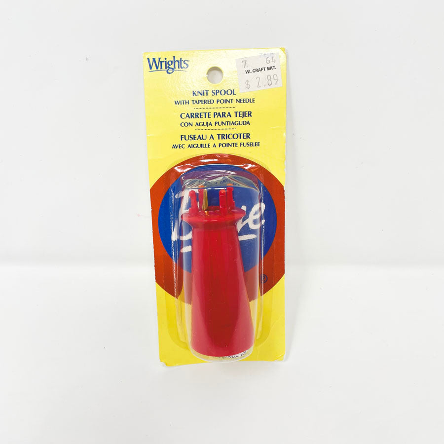 Wrights- Knit Spool with Tapered Point Needle
