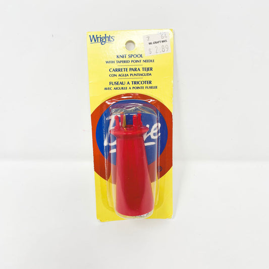 Wrights- Knit Spool with Tapered Point Needle