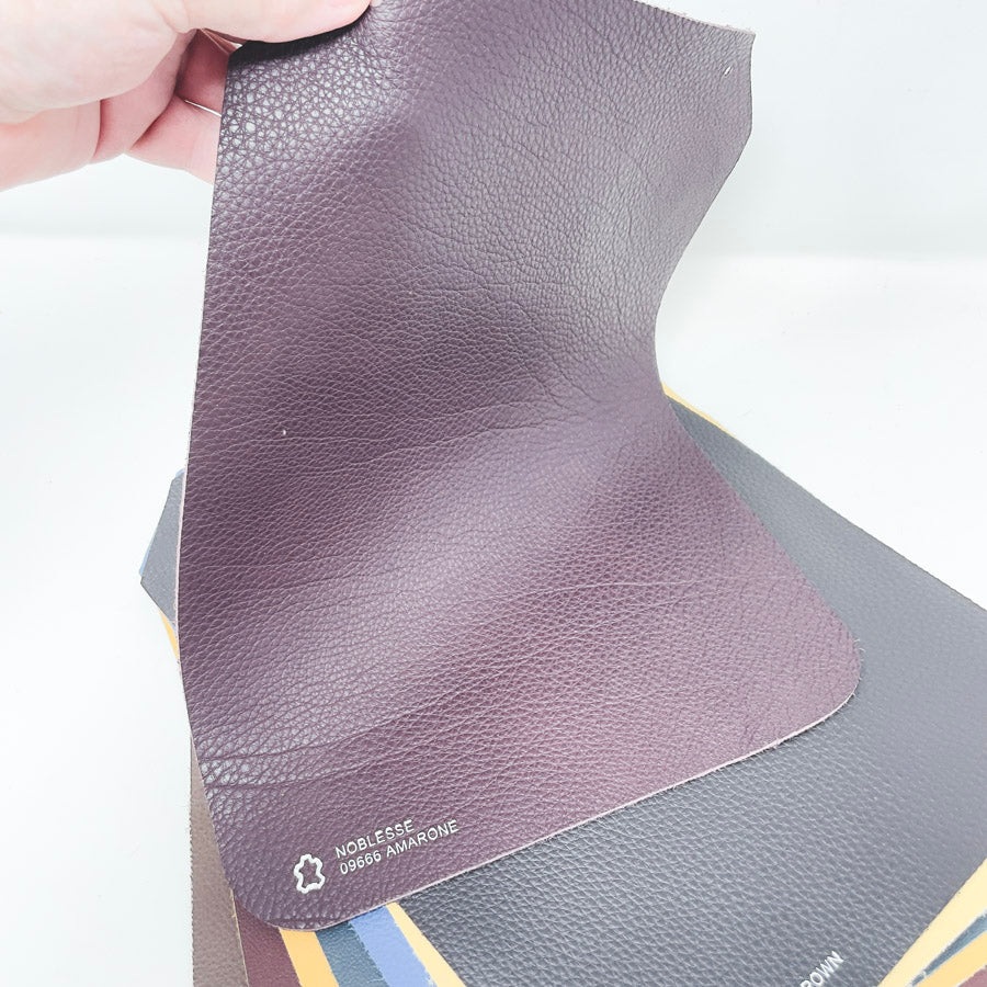 Medium Leather Upholstery Samples