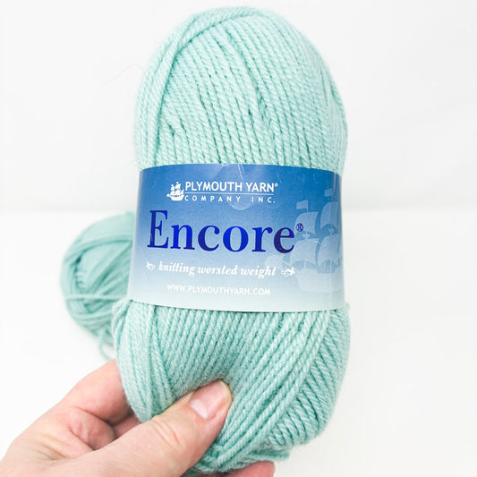 Plymouth Yarn Encore Yarn - 0154 Blue Haze (1)