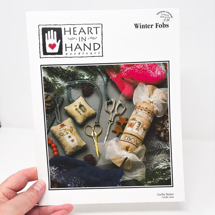 Heart in Hand Seasonal Fob Series Cross Stitch Patterns