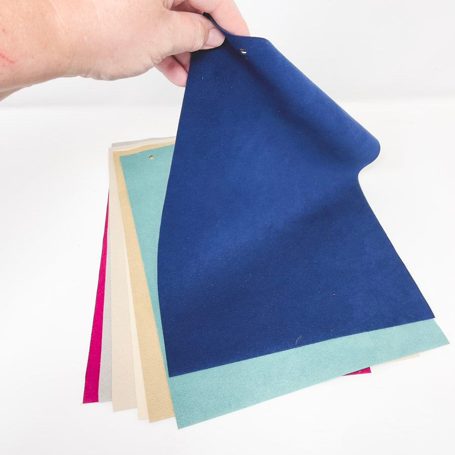 Suede Upholstery Samples