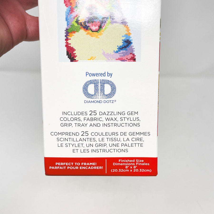 Diamond Dotz Rainbow Corgi Diamond Art Kit
