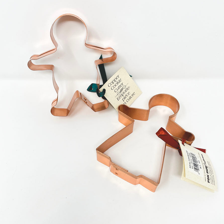 Fanci That- Gingerbread Family Cookie Cutter/ Embroidery Kit ( you choose)